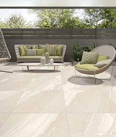 2CM thick Outdoor Porcelain Tiles | Porcelain Tiles India | Decorcera