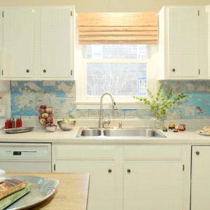 Map-Backsplash