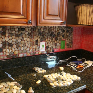 Pebble-Backsplash