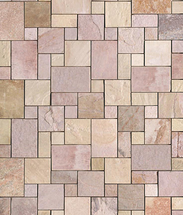 pink-quartzite-mosaic